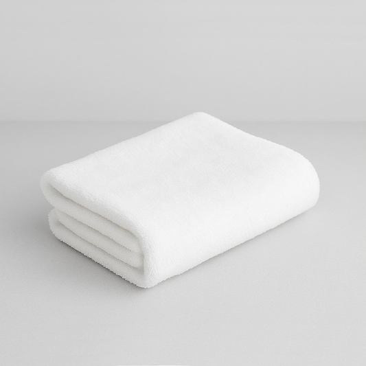 Signature White｜Raggamuffin（ラガマフィン）フェイスタオル｜高級泉州タオル